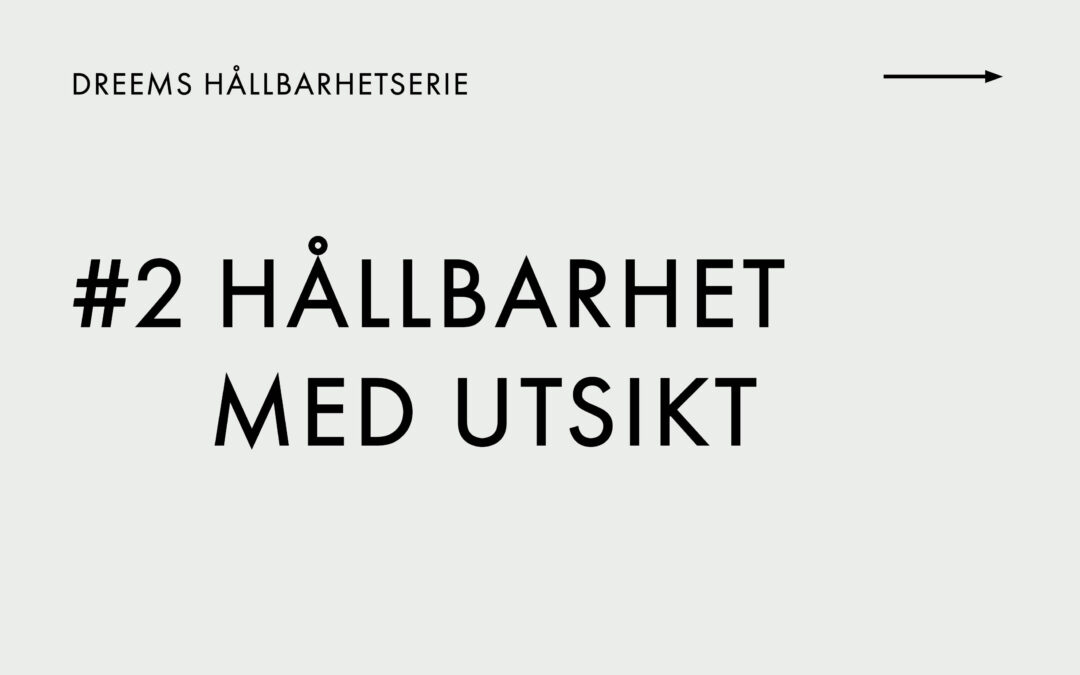 #2 DREEMS HÅLLBARHETSERIE